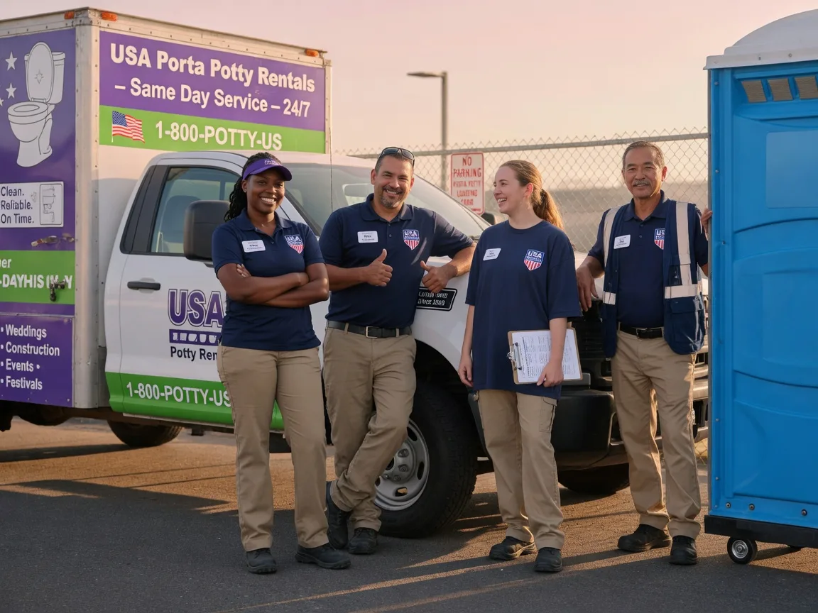 Porta Potty Rental company in Sale City, GA